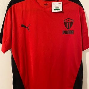Puma high risk rouge puma noir champion Tshirt Sz L